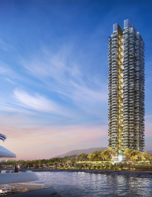 Riviera Tower: Ο υψηλότερος «πράσινος» ουρανοξύστης στη Μεσόγειο